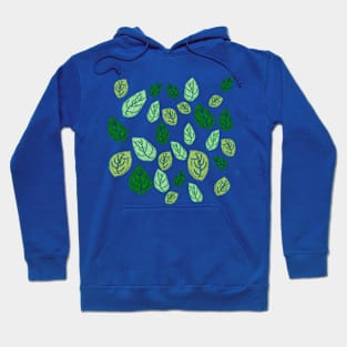 Leaves print Hoodie